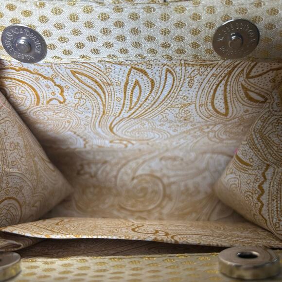 Gold Amber Sparkle Hand Purse - Picture 2 of 4